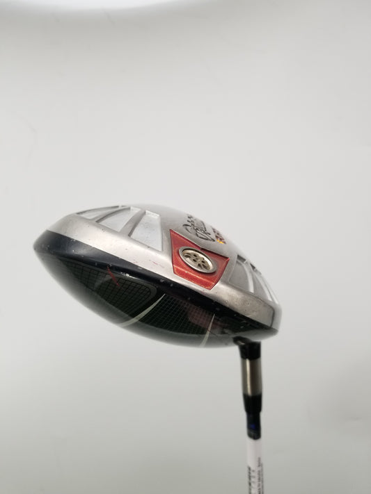 2007 TAYLORMADE BURNER TP DRIVER 9.5* SENIOR PRO LAUNCH BLUE 45 FAIR