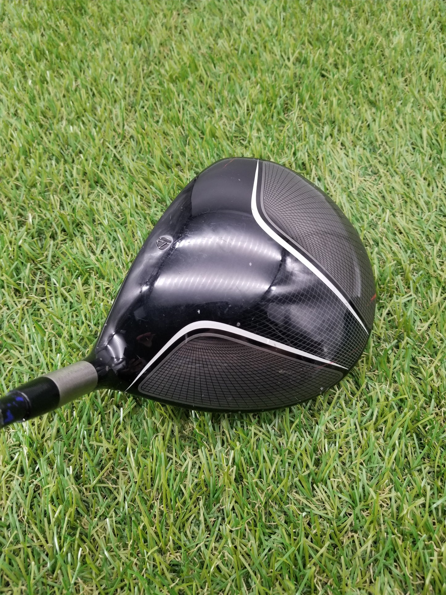 2007 TAYLORMADE BURNER TP DRIVER 9.5* SENIOR PRO LAUNCH BLUE 45 FAIR