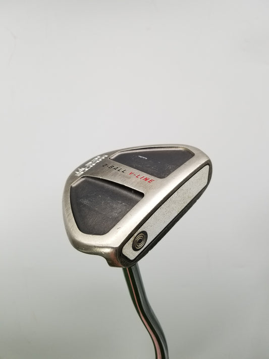 ODYSSEY WHITE ICE 2 BALL VLINE PUTTER 35" FAIR