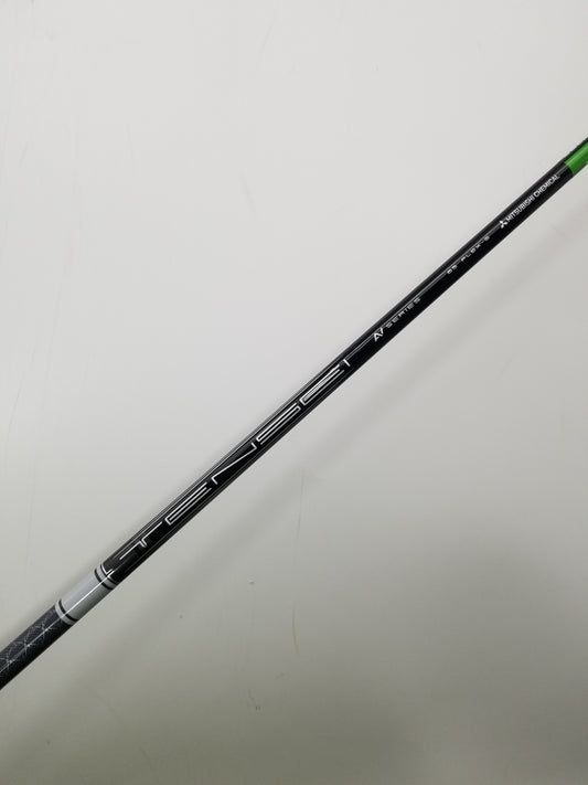 MITSUBISHI TENSEI AV RAW WHITE 65 DRIVER SHAFT STIFF 44.25" TAYLORMADE TIP VERYGOOD