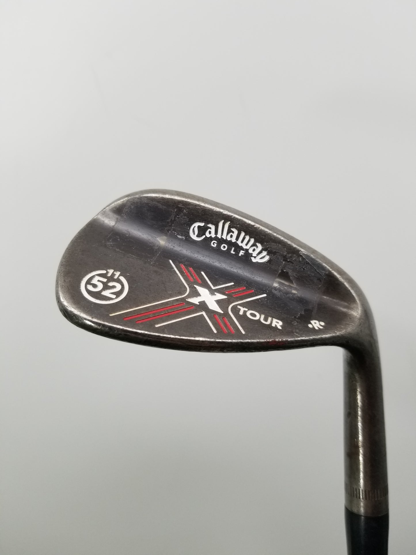 2008 CALLAWAY X TOUR WEDGE 52*/11 STIFF AEROTECH STEELFIBER I80 35.25" GOOD