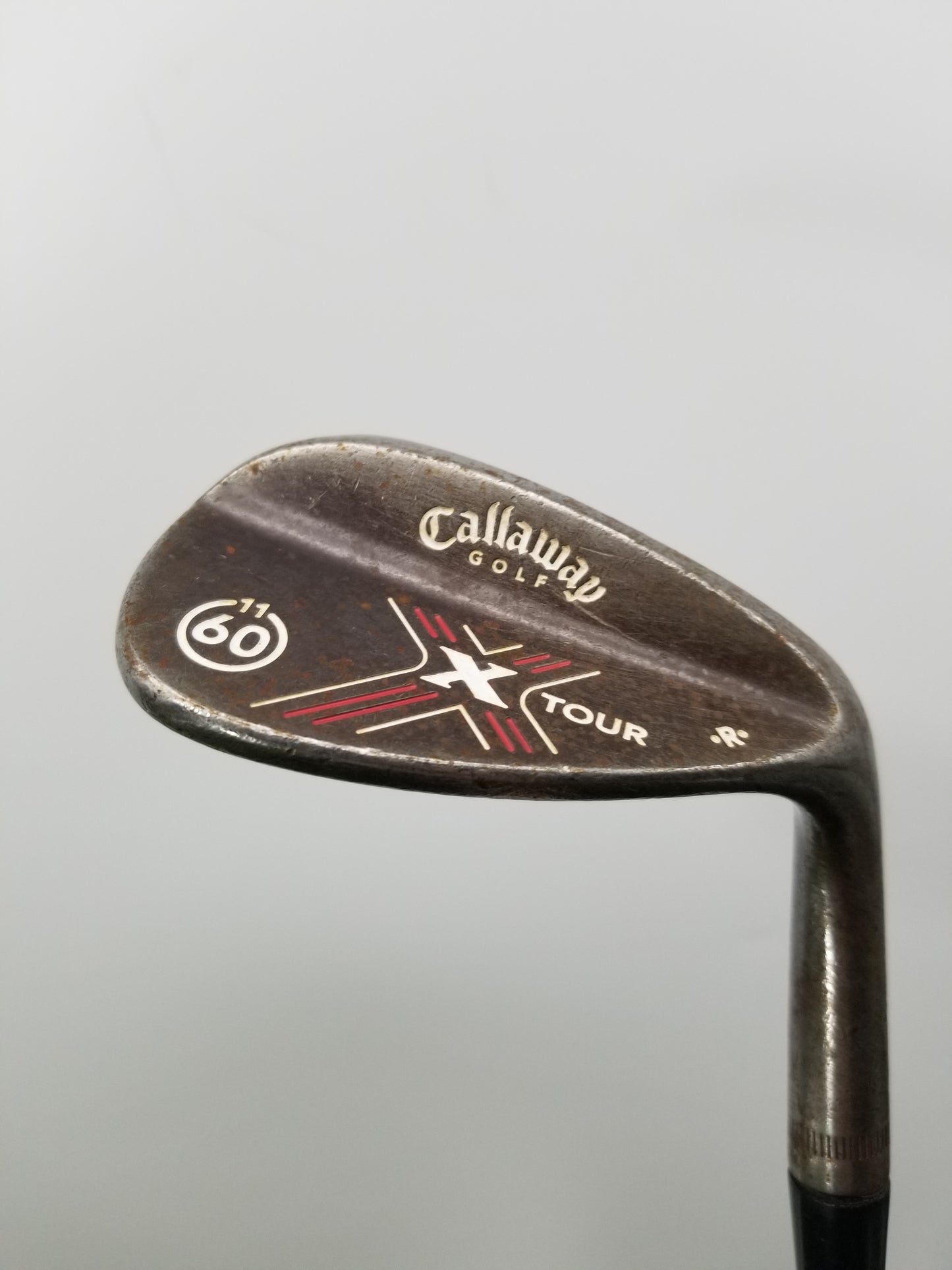 2008 CALLAWAY X TOUR WEDGE 60*/11 STIFF STEEL SHAFT 35" GOOD