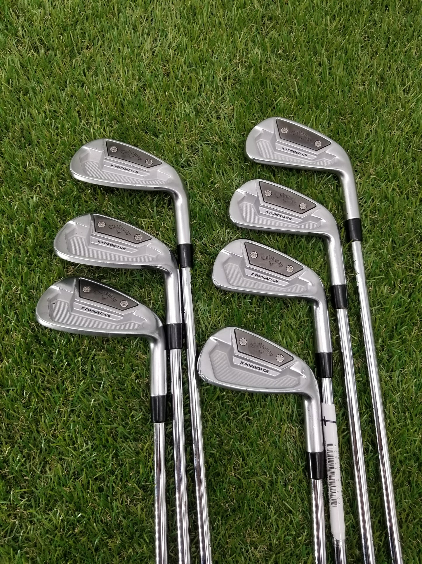 2021 CALLAWAY X FORGED CB IRON SET 5-PW,AW REGULAR NIPPON NS PRO ZELOS 8 GOOD