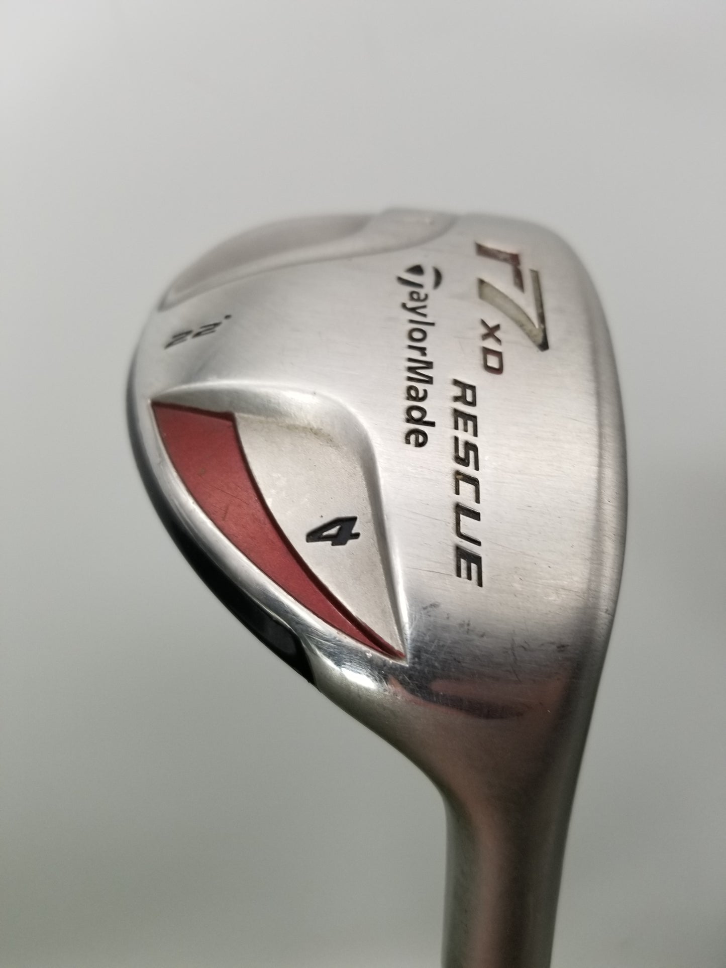 2008 TAYLORMADE R7 XD RESCUE 4 HYBRID 22* UNIFLEX TAYLORMADE REAX 65 GOOD