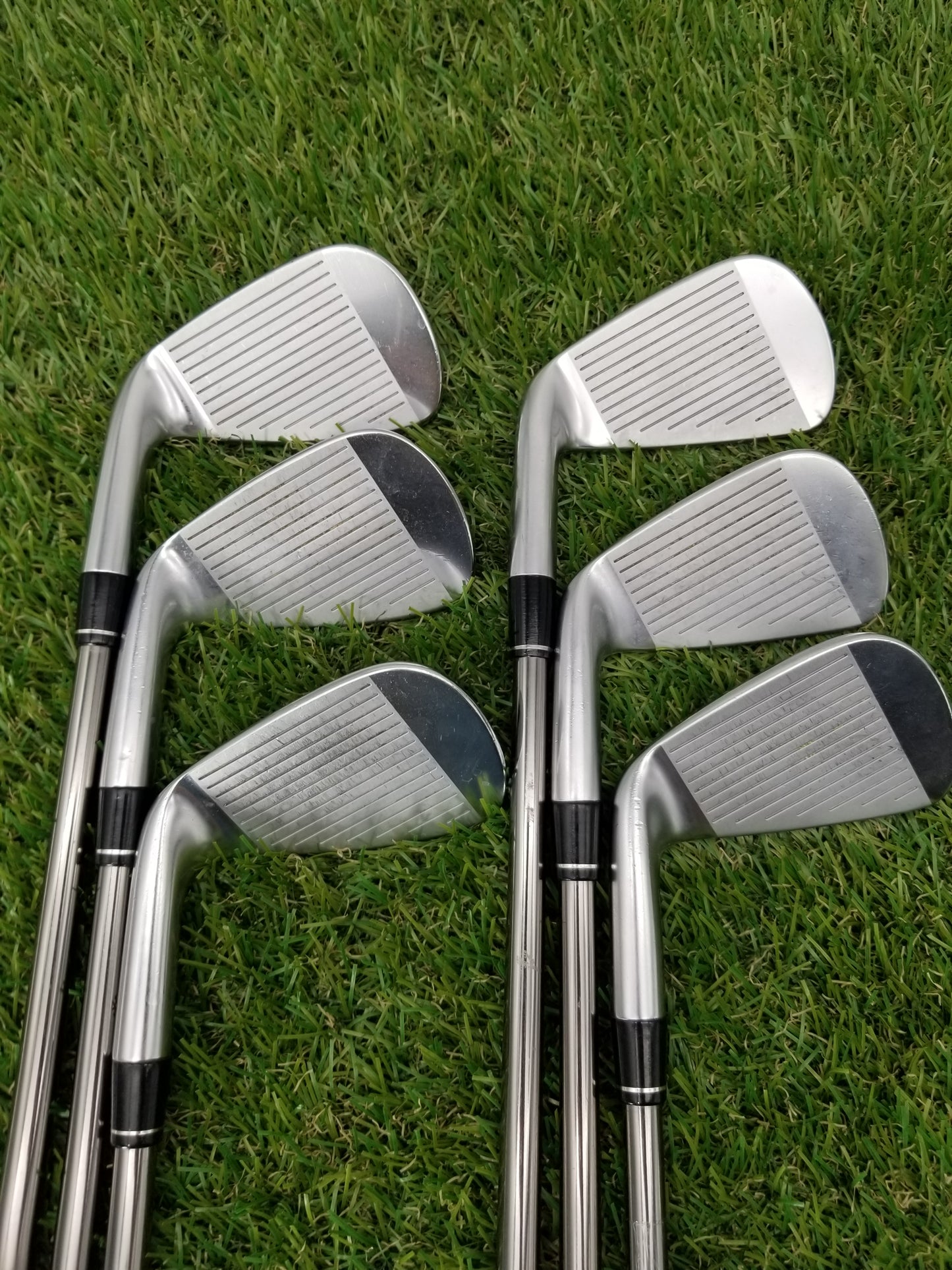 2009 CALLAWAY TOUR AUTHENTIC X PROTOTYPE IRON SET 5-PW SENIOR UST RECOIL GOOD