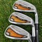 2011 COBRA AMP FORGED IRON SET 4-PW XSTIFF KBS $-TAPER 130 GOOD