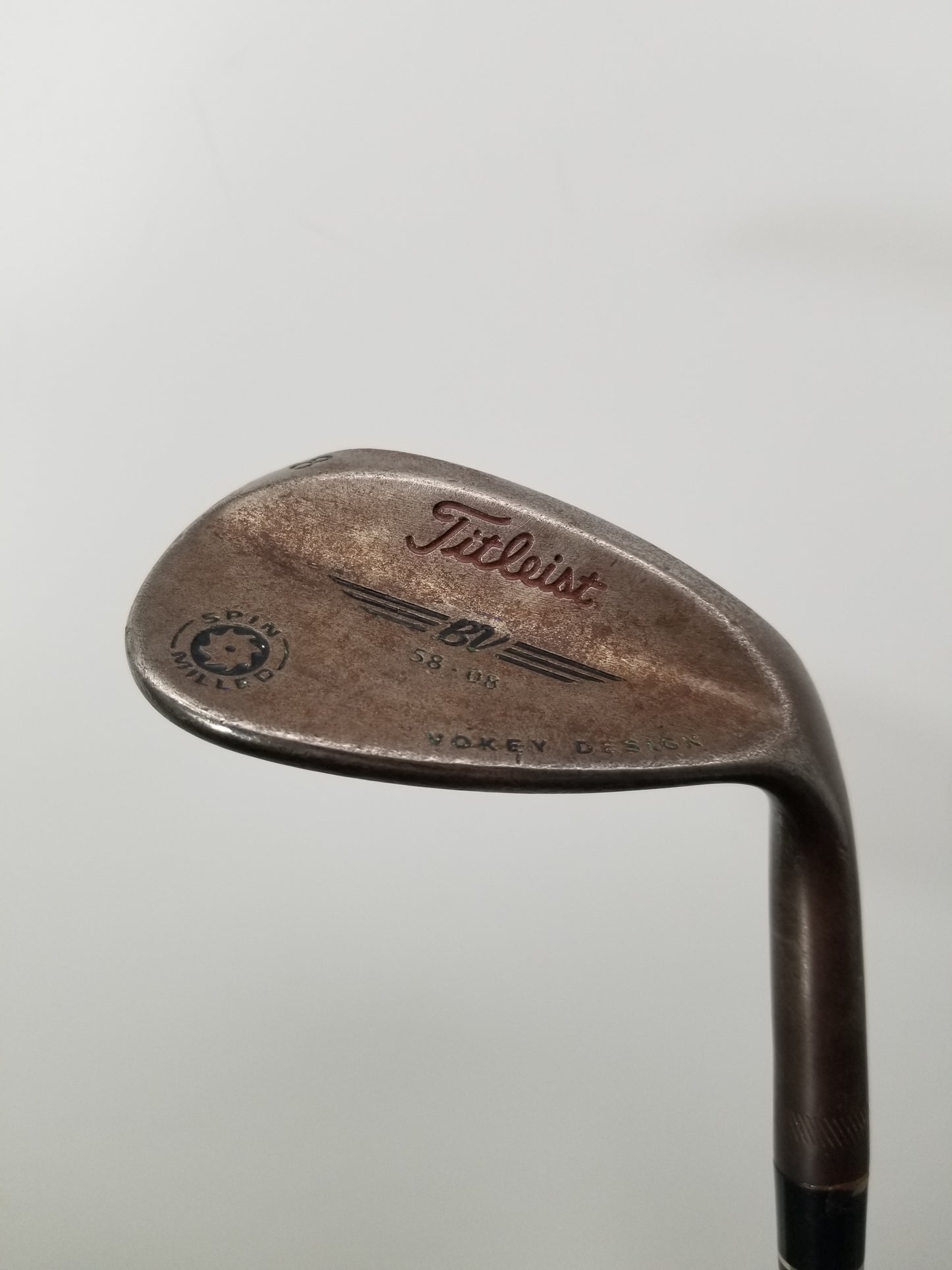 2009 TITLEIST VOKEY SPIN MILLED OIL CAN WEDGE 58*/8 WEDGE TT DYN.GOLD 35" FAIR