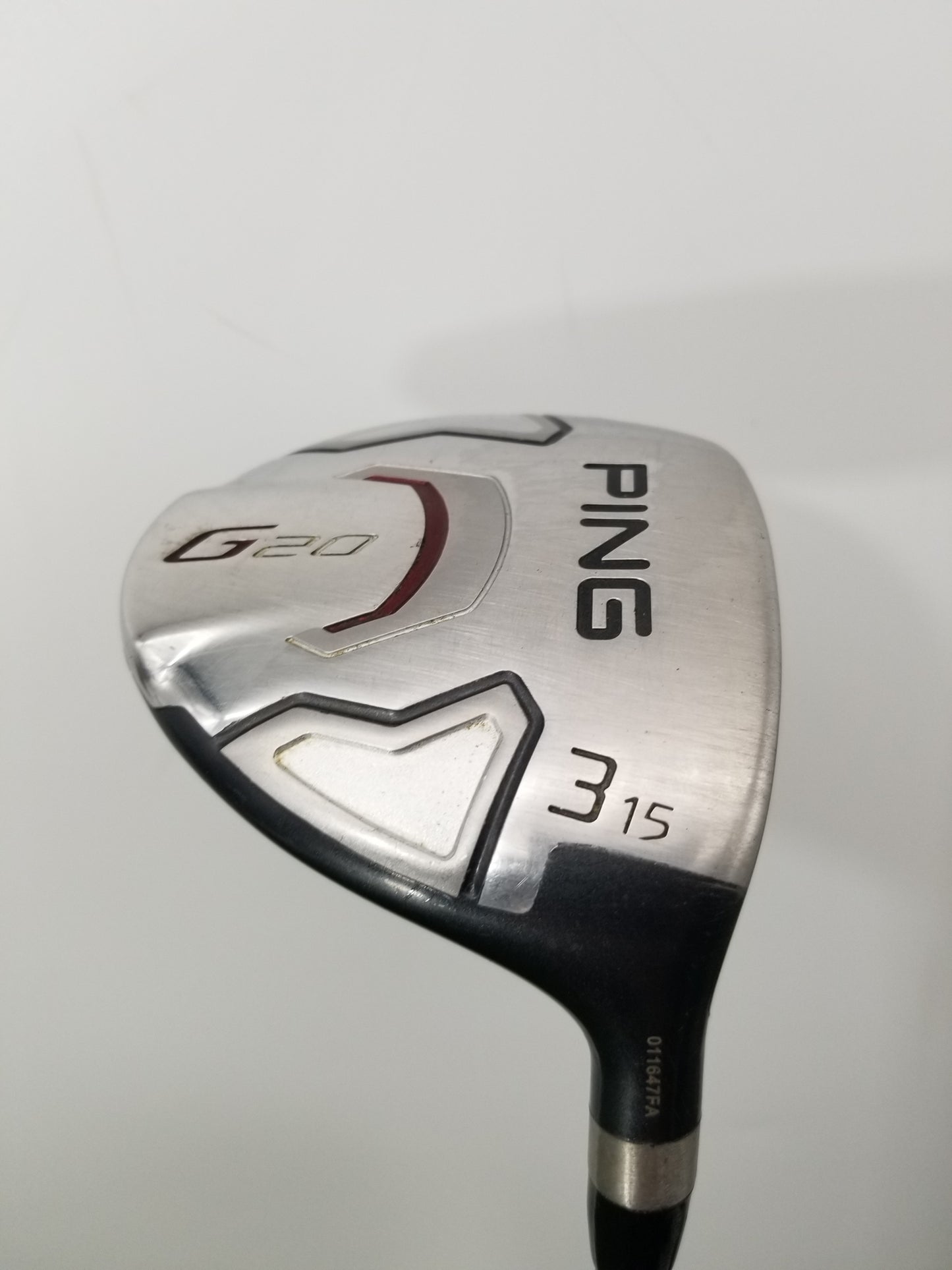 2011 PING G20 3 WOOD 15* SENIOR GRAPHITE DESIGN TOUR AD GP-5 GOOD