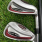 WILSON DEEP RED 10 PIECE SET DRIVER,FW,HYBRID,5I-SW STIFF TRUE TEMPER GOOD