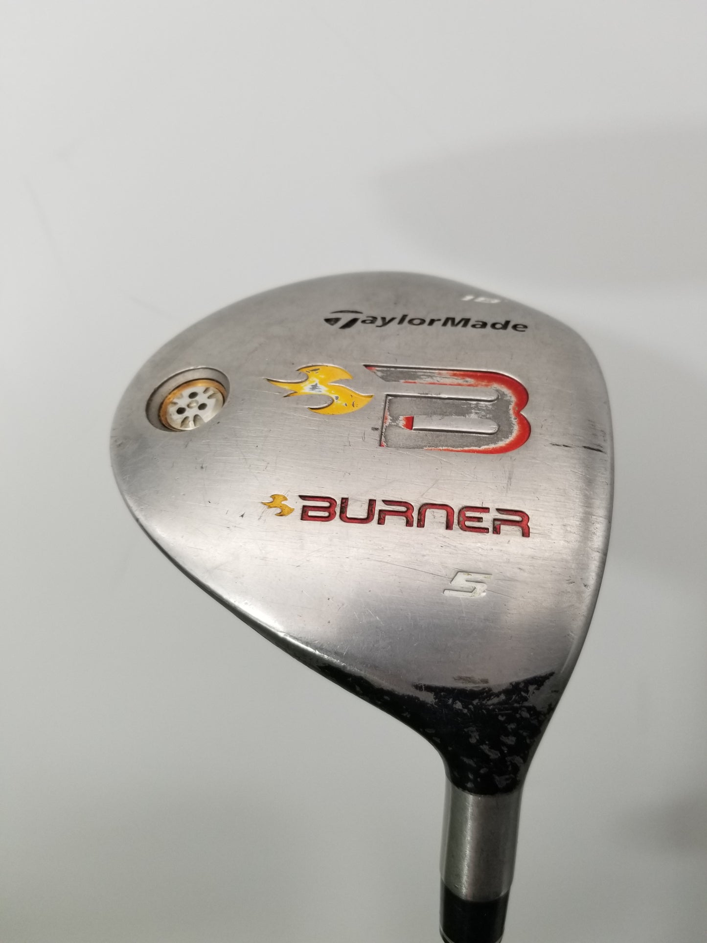 2008 TAYLORMADE BURNER 5 WOOD 18* REGULAR BURNER REAX 49 FAIR