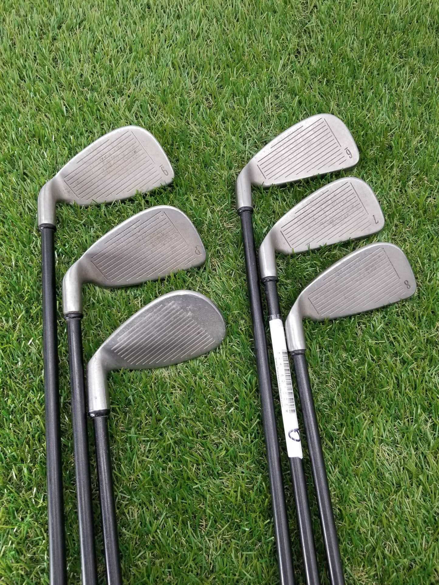 CALLAWAY BIG BERTHA IRON SET 6-PW,SW REGULAR RCH 96 GRAPHITE FAIR