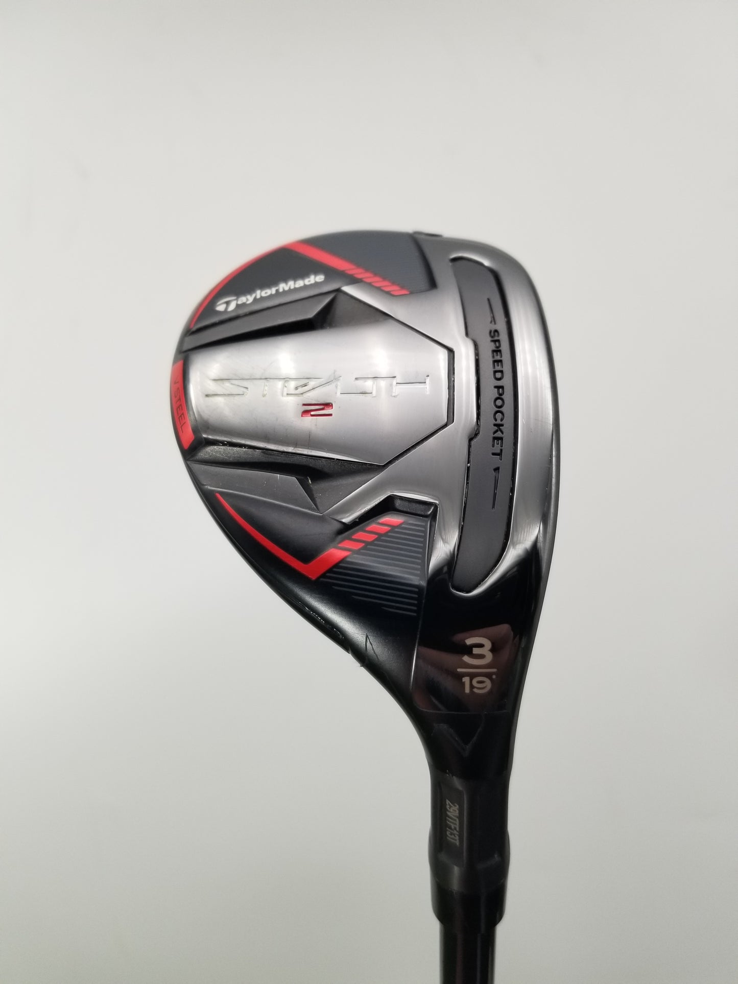 2023 TAYLORMADE STEALTH 2 3 HYBRID 19* STIFF GRAPHITE DESIGN TOUR AD HY-75 DEMO