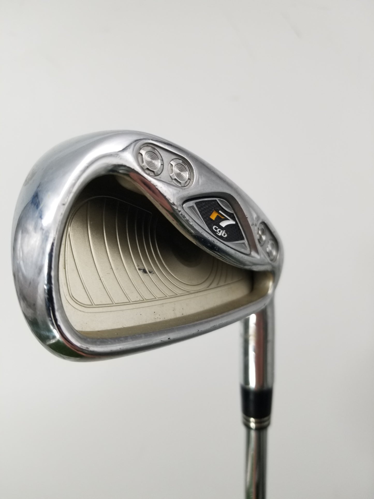 2007 TAYLORMADE R7 CGB MAX 6 IRON STIFF TAYLORMADE R7 STEEL 37.5" GOOD