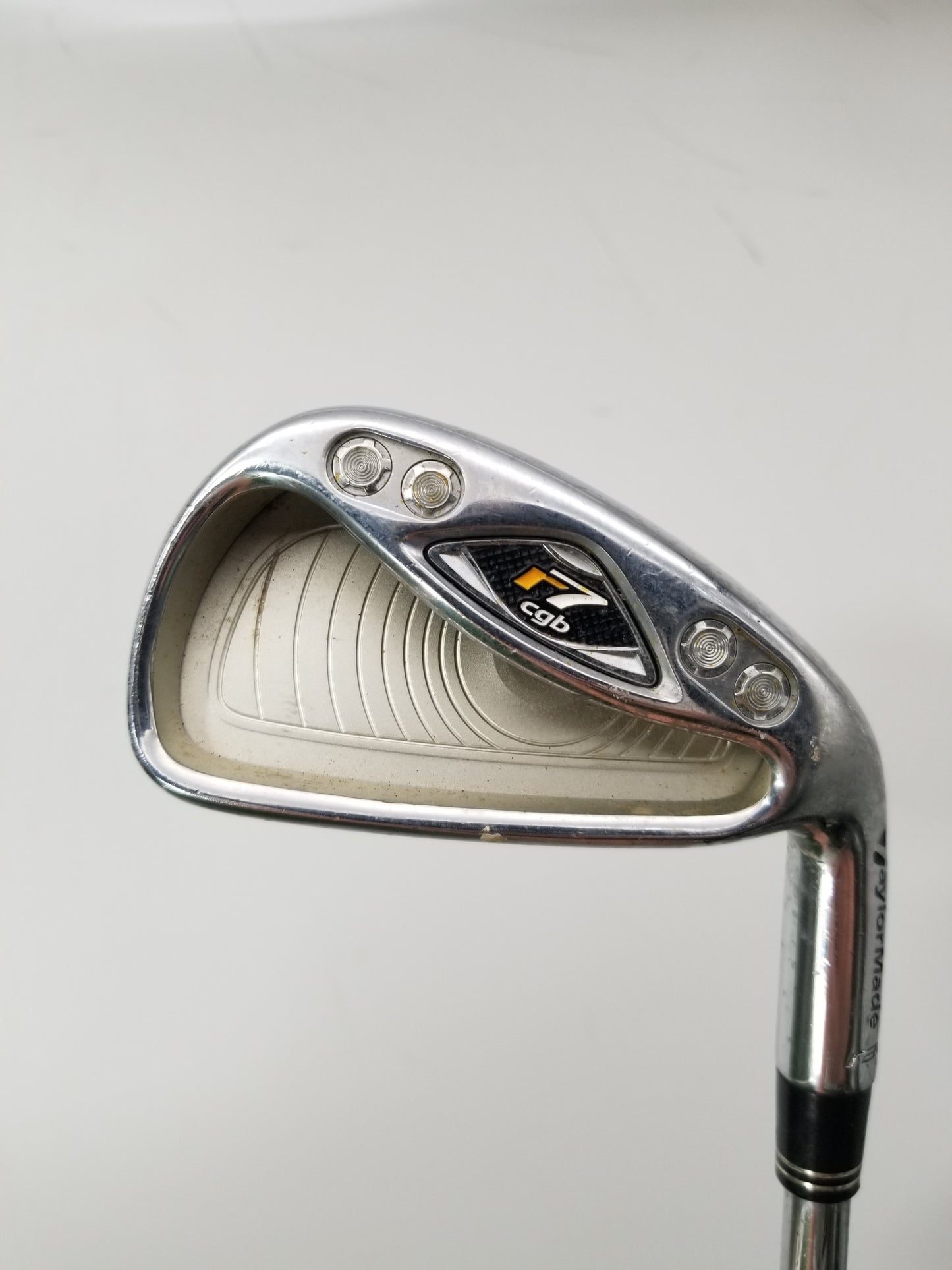 2007 TAYLORMADE R7 CGB MAX 4 IRON STIFF TAYLORMADE R7 STEEL 38.5" GOOD