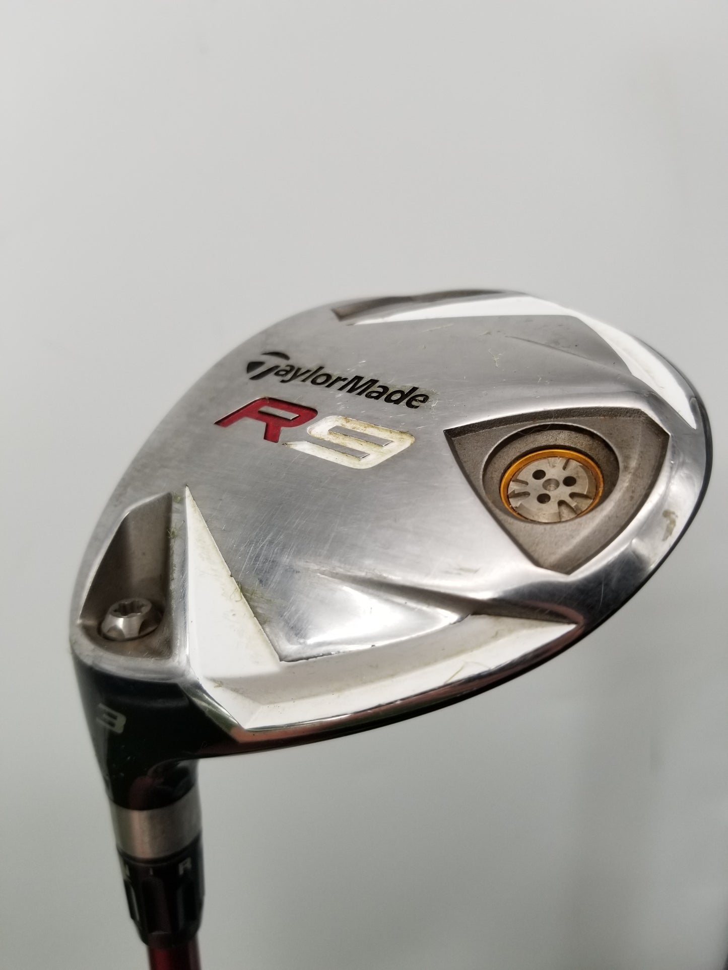 LEFTY 2009 TAYLORMADE R9 3 WOOD 15* REGULAR FUJIKURA MOTORE 70 43" GOOD