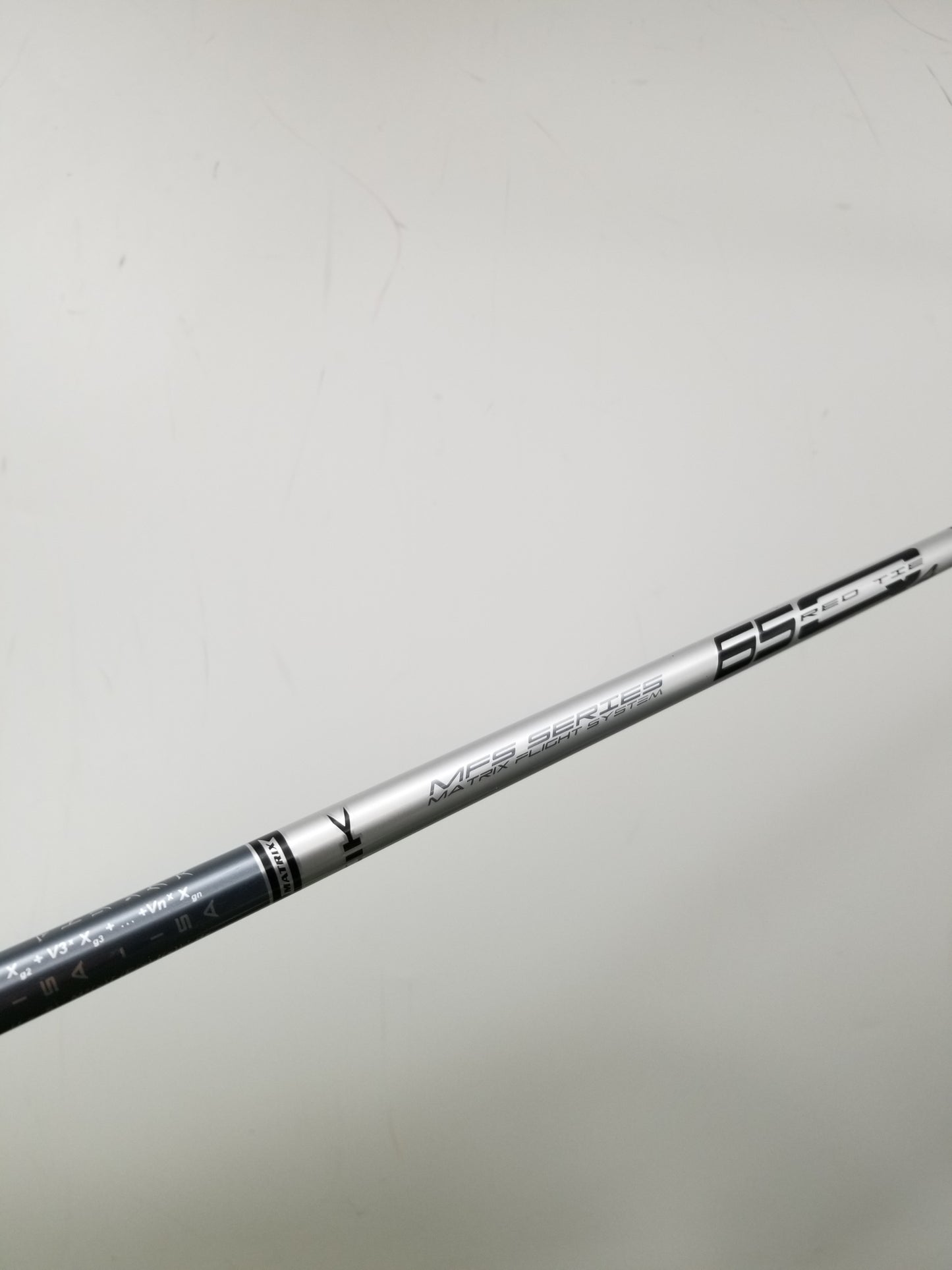 MATRIX OZIK MFS 65 Q4 RED TIE FAIRWAY SHAFT LITE FLEX .335" TIP 41.5" VERYGOOD