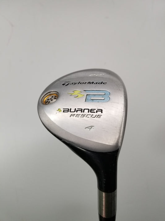 2007 TAYLORMADE BURNER RESCUE 4 HYBRID 22* LADIES BURNER REAX 50 39" GOOD