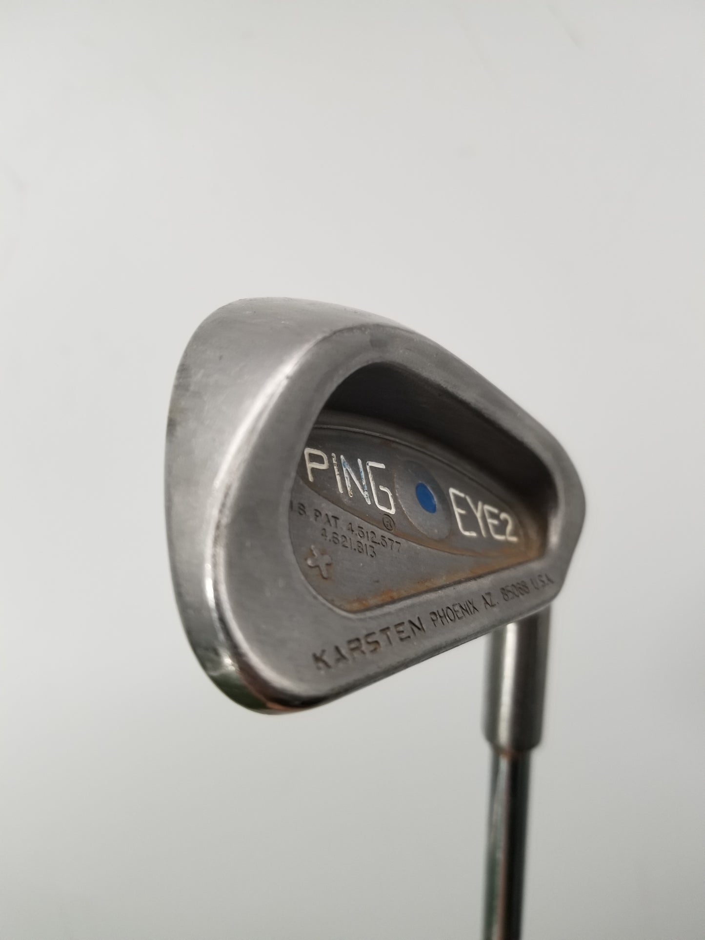 PING EYE 2 PLUS BLUE DOT 8 IRON STIFF KARSTEN STEEL 36" GOOD