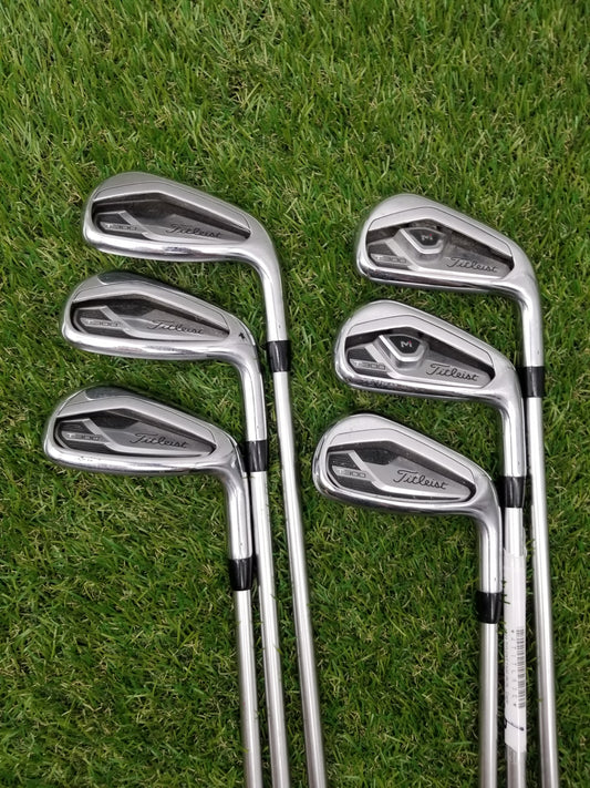 2021 TITLEIST T300 IRON SET 6-PW,48* REGULAR MITSUBISHI FUBUKI MV SERIES IR 55 GOOD