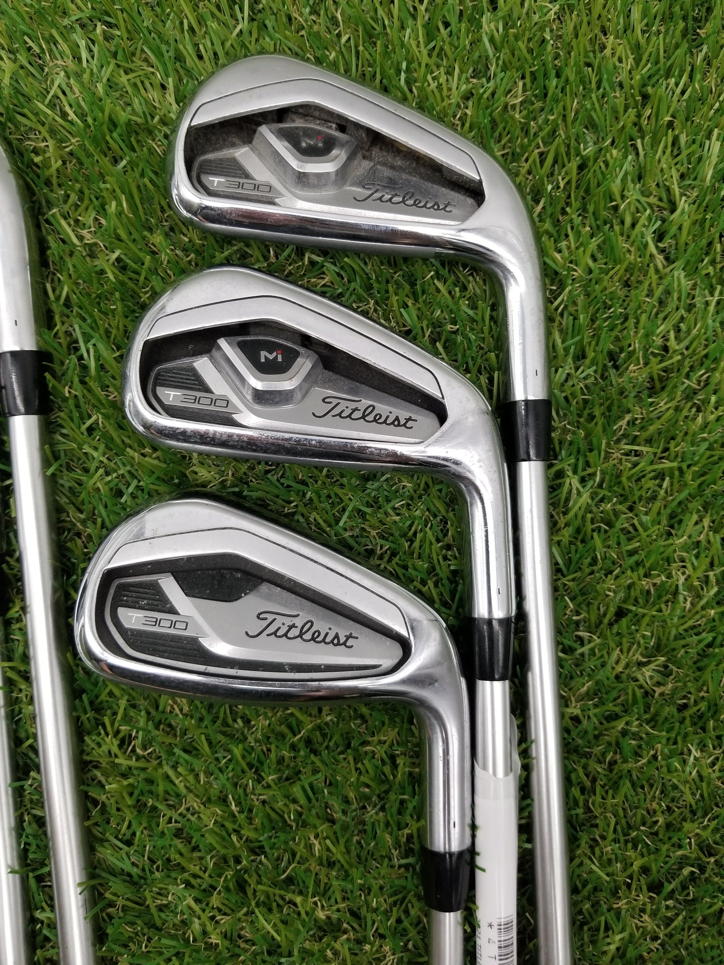 2021 TITLEIST T300 IRON SET 6-PW,48* REGULAR MITSUBISHI FUBUKI MV SERIES IR 55 GOOD