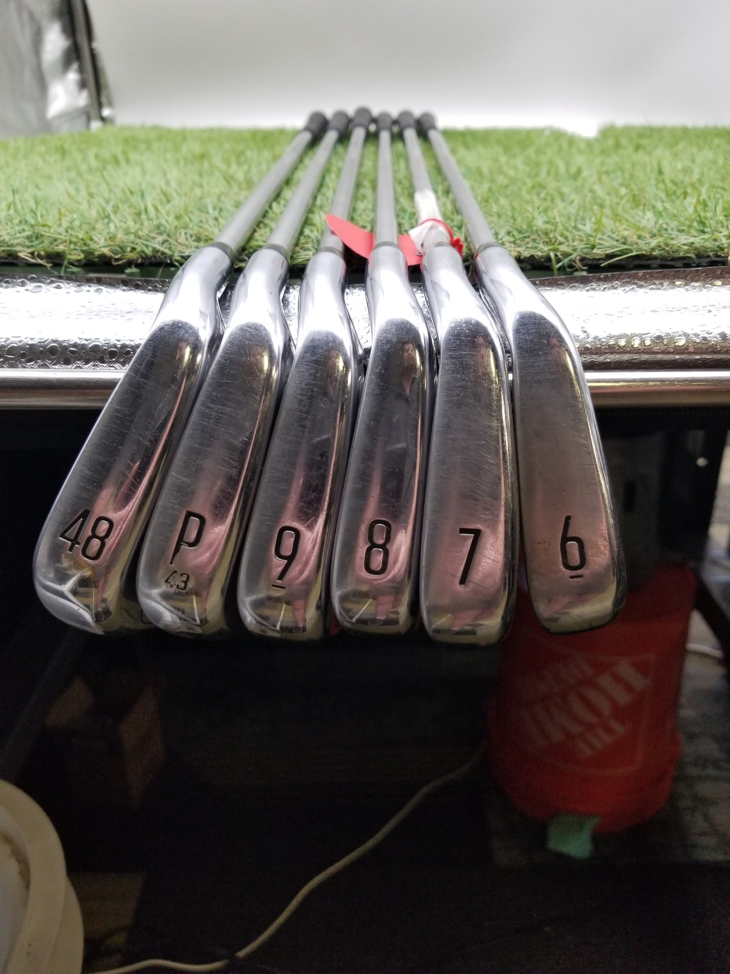 2021 TITLEIST T300 IRON SET 6-PW,48* REGULAR MITSUBISHI FUBUKI MV SERIES IR 55 GOOD