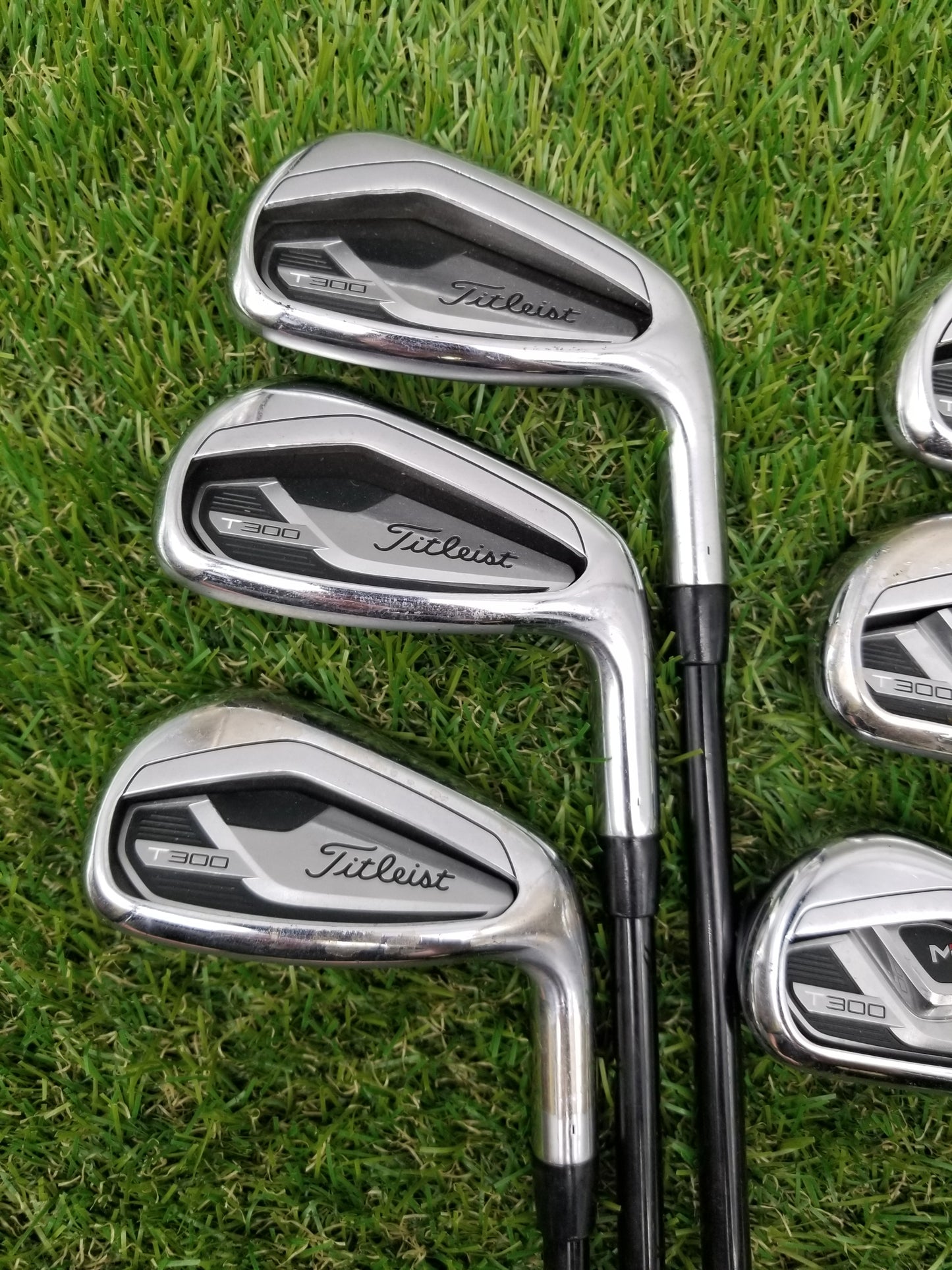 2021 TITLEIST T300 IRON SET 5-PW STIFF ACCRA ISERIES-80I PURED GOOD