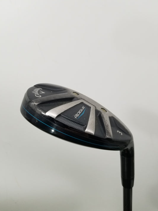 2018 CALLAWAY ROGUE 3 HYBRID 19* STIFF PROJECT X EVEN FLOW 6.0 40.5" +HC GOOD