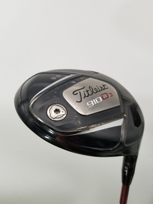 TITLEIST 910D3 DRIVER 9.5* REGULAR FUJIKURA SPEEDER 569 EVOLUTION III VERYGOOD