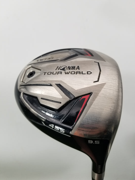 HONMA TW737 DRIVER 9.5* STIFF HONMA VIZARD TYPE-Z 60 45.5"+HC GOOD