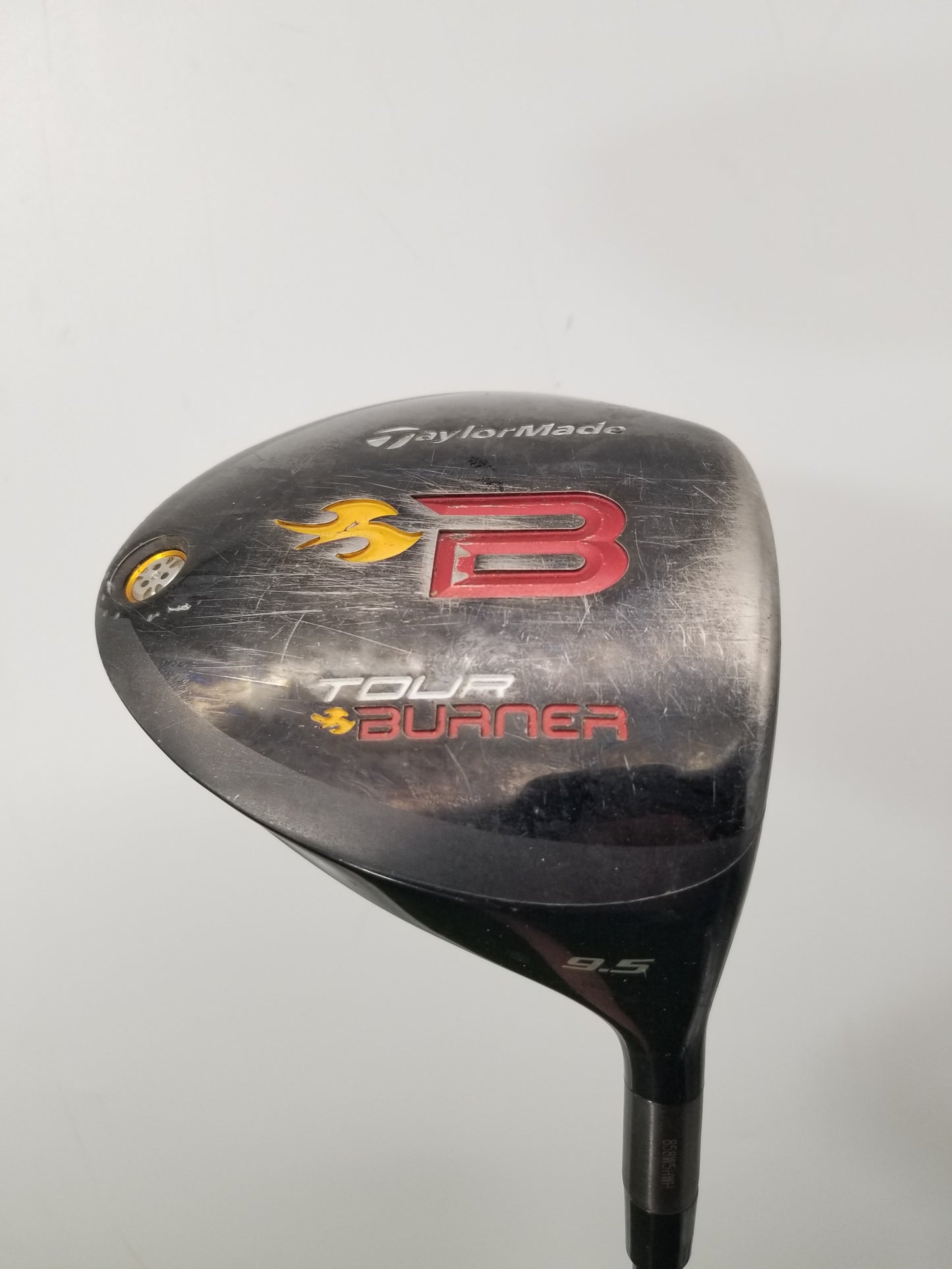 2008 TAYLORMADE TOUR BURNER DRIVER 9.5* STIFF MITSUBISHI DIAMANA 65 45.5" FAIR