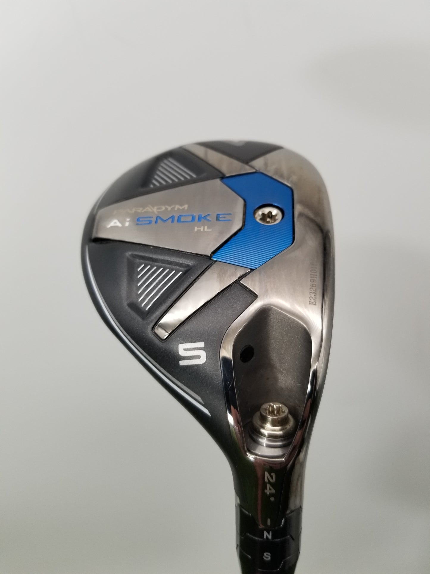 2024 CALLAWAY PARADYM AI SMOKE HL 5 HYBRID 24* SENIOR CYPHER FIFTY 39.5 +HC DEMO