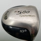 TAYLORMADE R580 DRIVER 10.5* STFF HARRISON BORON GOLD 45" +HC GOOD