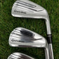 2018 TAYLORMADE P790 CHROME IRON SET 4-PW,AW STIFF PROJECTX RIFLE PRECISION GOOD