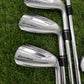 2018 TAYLORMADE P790 CHROME IRON SET 4-PW,AW STIFF PROJECTX RIFLE PRECISION GOOD