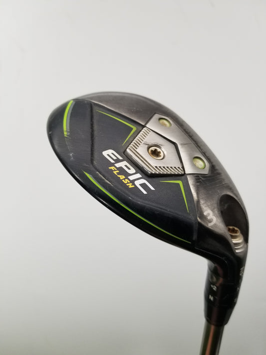 2019 CALLAWAY EPIC FLASH 3 HYBRID 18* REGULAR UST MAMIYA RECOIL ES 460 41.5" FAIR