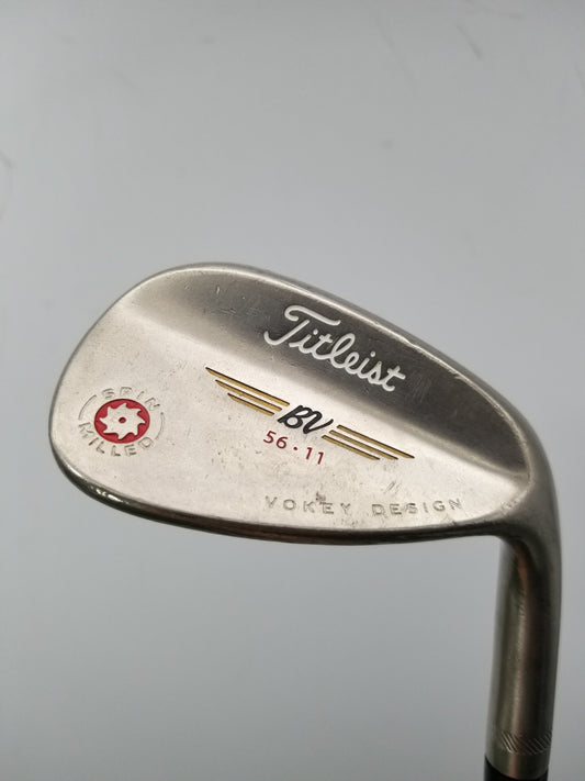 2009 TITLEIST VOKEY SPIN MILLED CHROME WEDGE 56*/11 WEDGE FLEX VOKEY STEEL FAIR