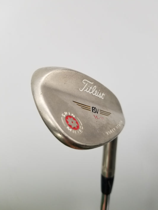 2009 TITLEIST VOKEY SPIN MILLED CHROME WEDGE 56*/11 WEDGE FLEX VOKEY STEEL FAIR