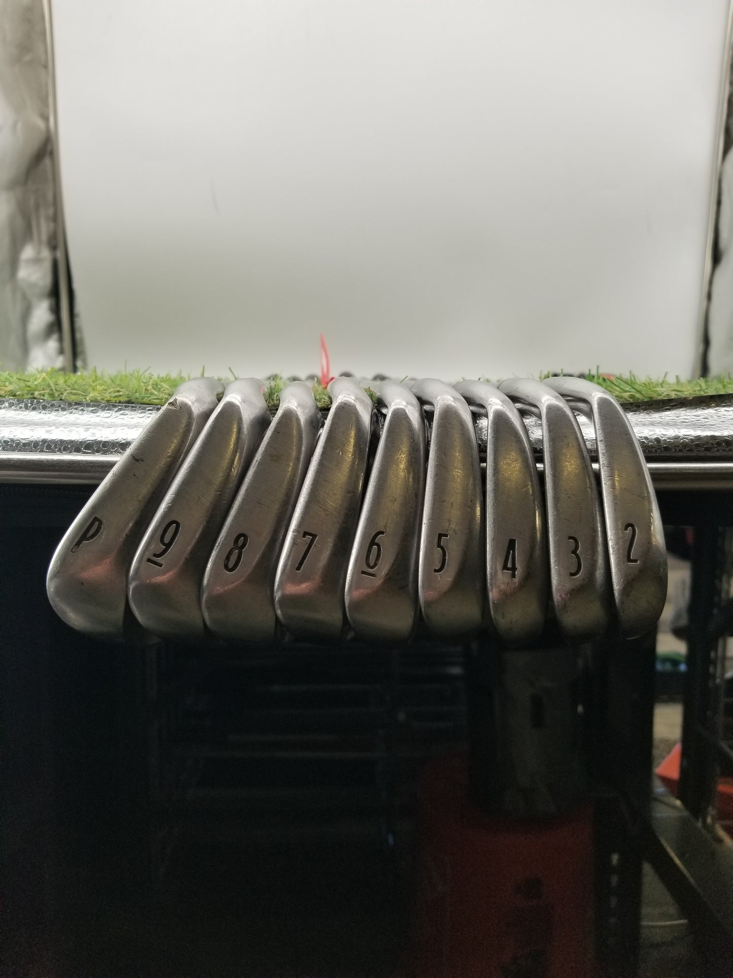 1997 TITLEIST DCI 962 IRON SET 2-PW STIFF TRUE TEMPER DYNAMIC GOLD FAIR