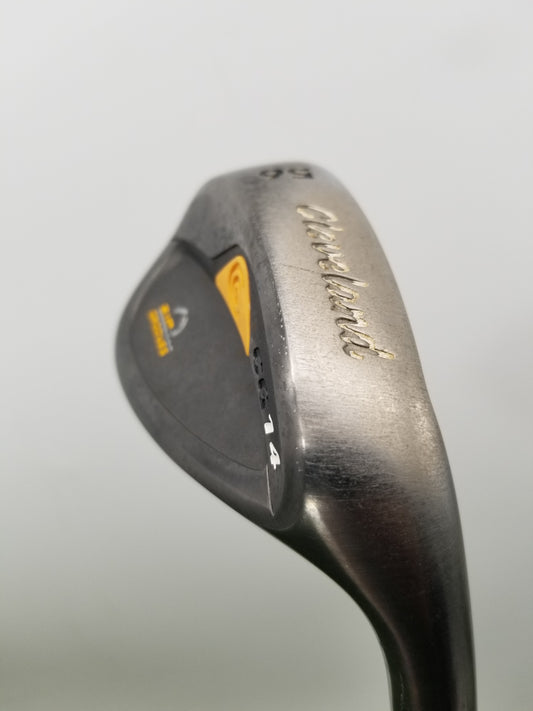 2007 CLEVELAND CG14 BLACK PEARL WEDGE 56* STIFF CLEVELAND TRACTION 35.5" GOOD