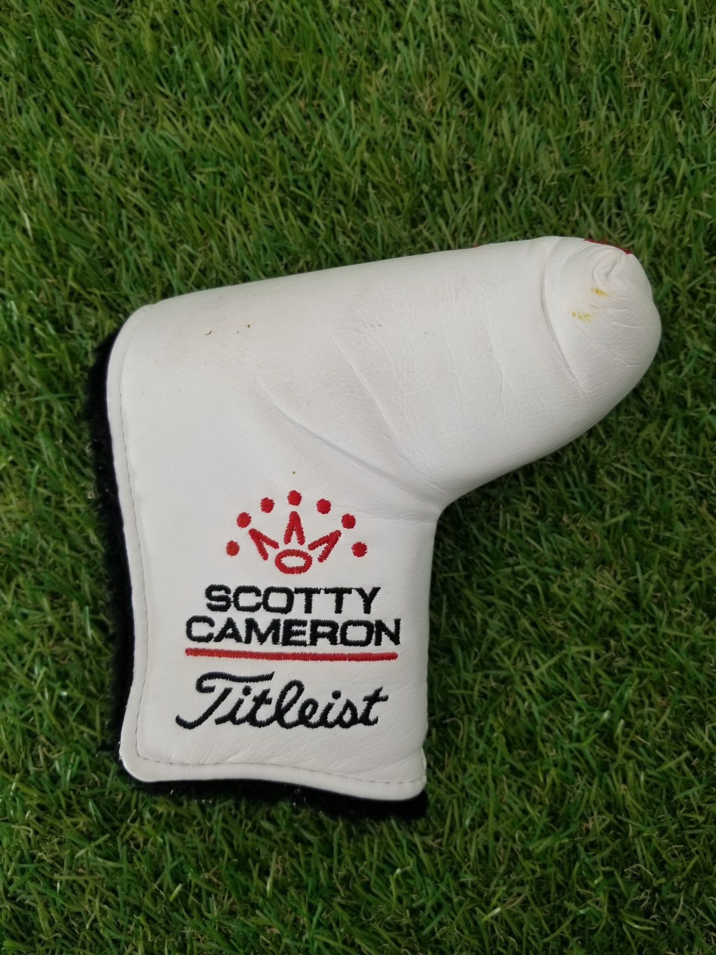 SCOTTY CAMERON CUSTOM CHARLIE HOFFMAN BLADE PUTTER HEADCOVER VERYGOOD