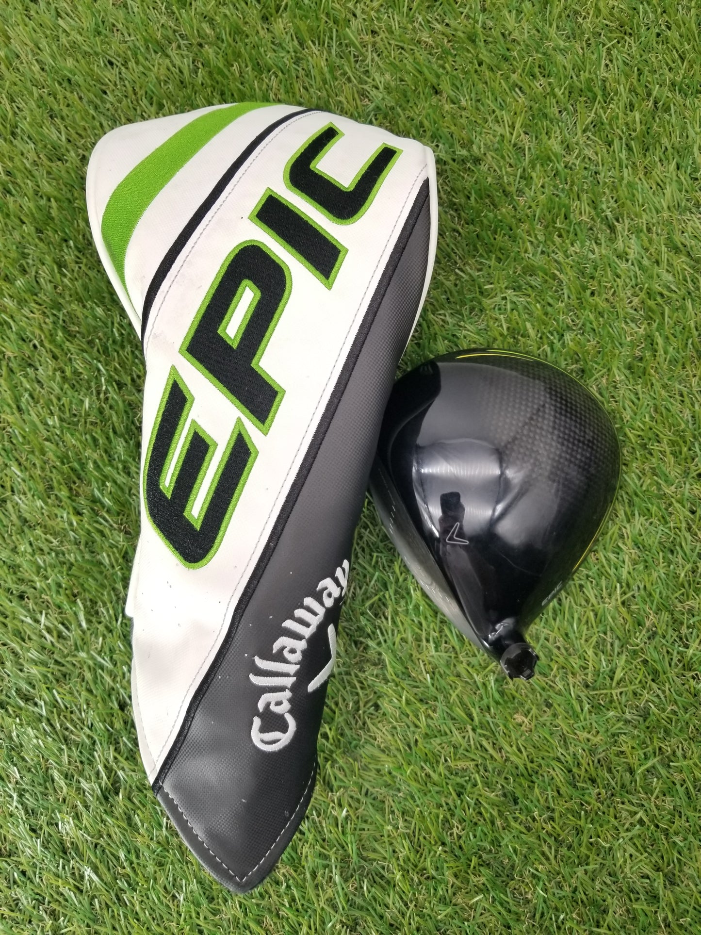 TOUR ISSUE 2019 CALLAWAY EPIC FLASH DRIVER 10.5* CLUBHEAD ONLY  +HC VERYGOOD