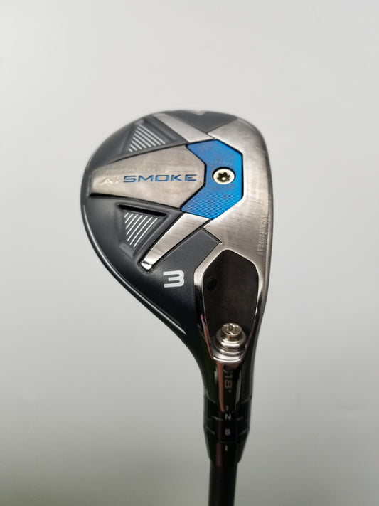 2024 CALLAWAY PARADYM AI SMOKE 3 HYBRID 18 REGULAR CYPHER SIXTY +HC VERYGOOD