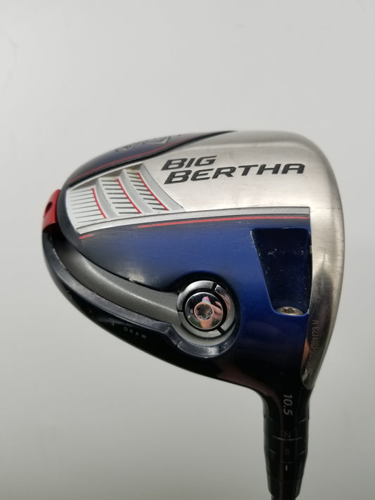 2014 CALLAWAY BIG BERTHA DRIVER 10.5* SENIOR MITSUBISHI KURO KAGE 45" +HC GOOD