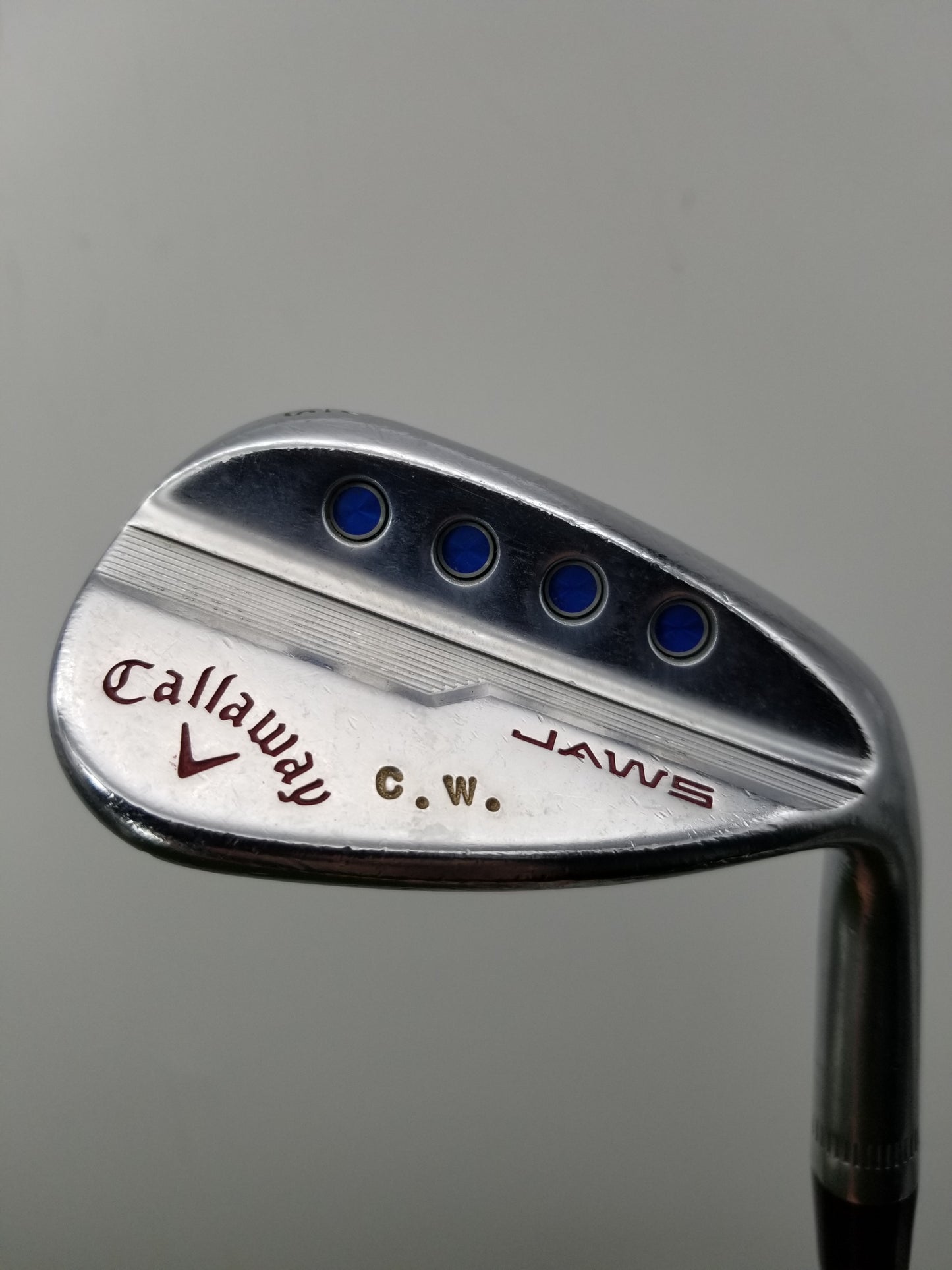 2019 CALLAWAY JAWS MD5 PLATINUM CHROME WEDGE 56*/10S WEDGE FLEX 35.5" FAIR