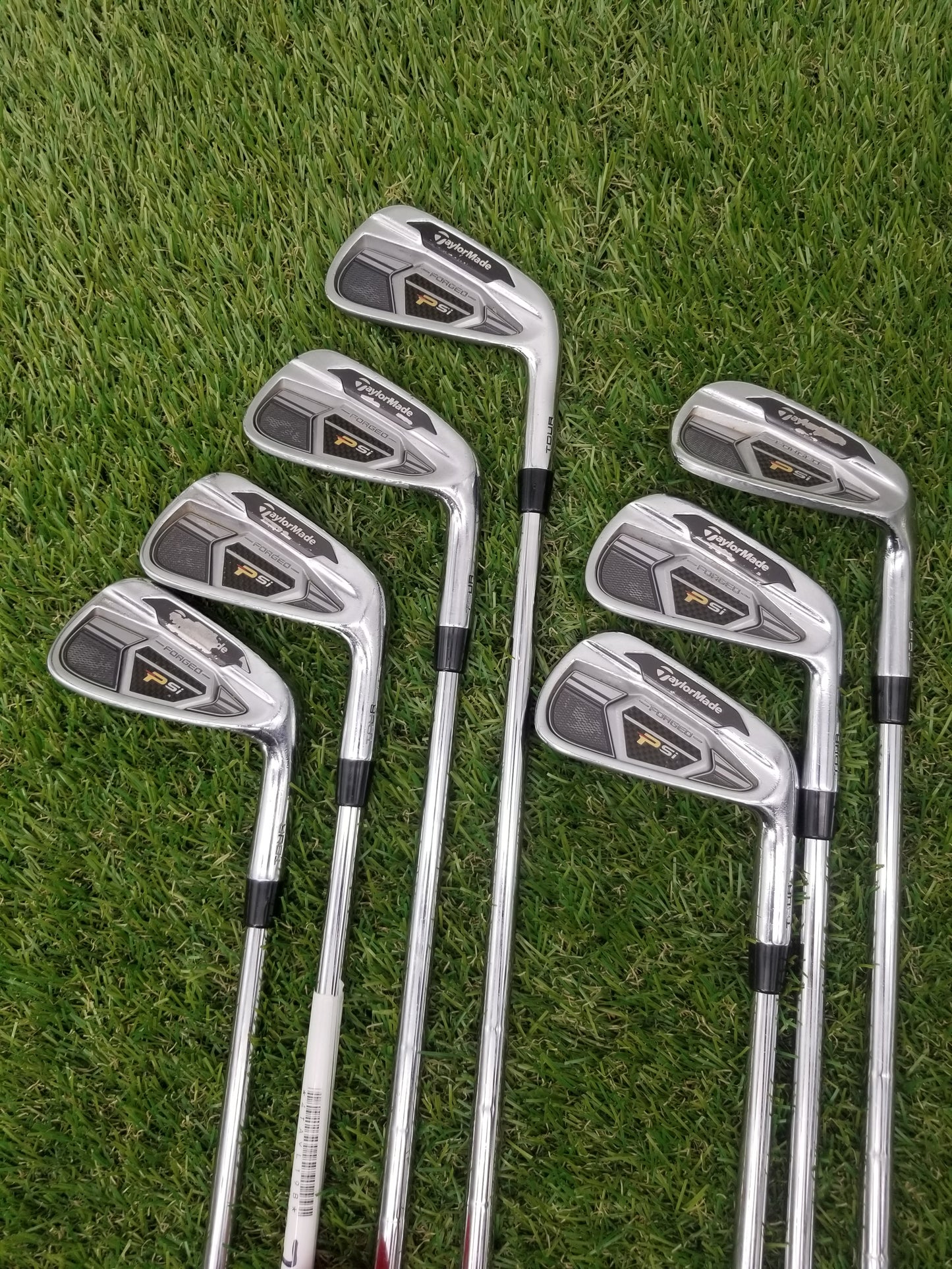 2015 TAYLORMADE PSI TOUR IRON SET 4-PW STIFF KBS TOUR 120 FAIR