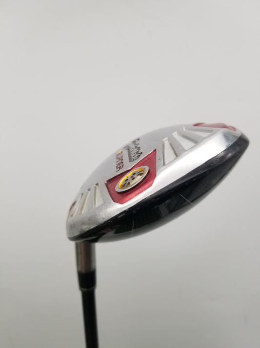 LEFTY 2007 TAYLORMADE BURNER 3 WOOD 15* SENIOR REAX SUPERFAST 50G FAIR