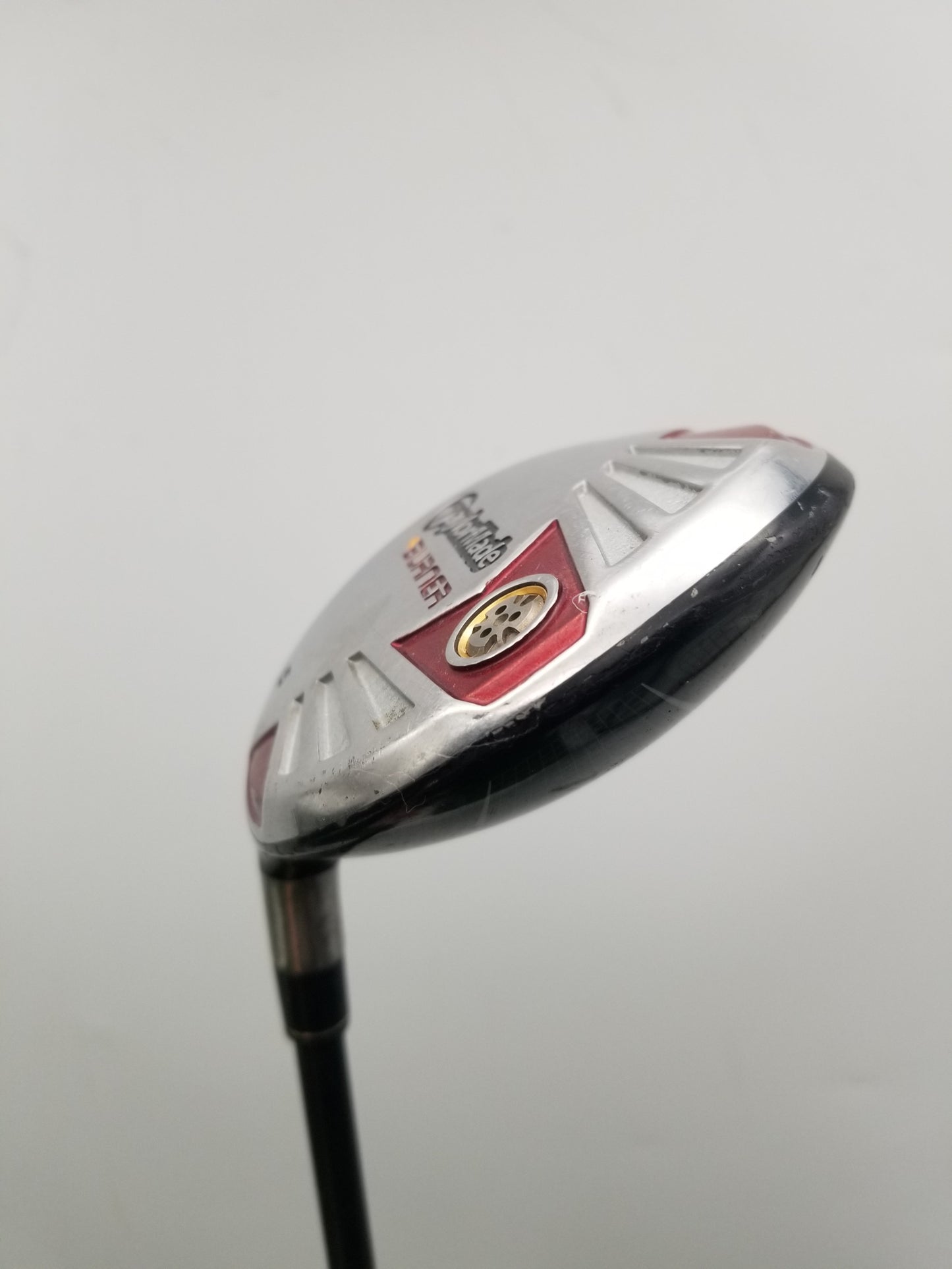 LEFTY 2007 TAYLORMADE BURNER 5 WOOD 18* SENIOR REAX SUPERFAST 50G FAIR