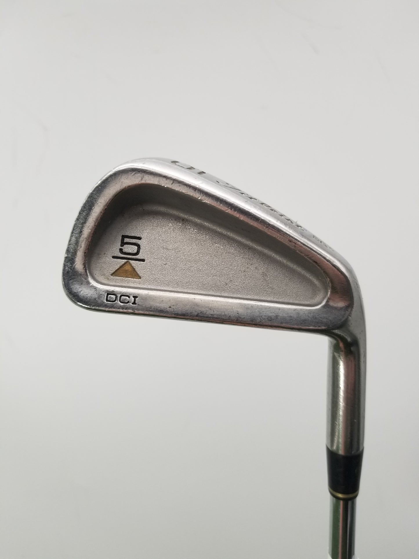 1991 TITLEIST DCI GOLD 5 IRON STIFF TITLEIST MS-209 37.5" FAIR