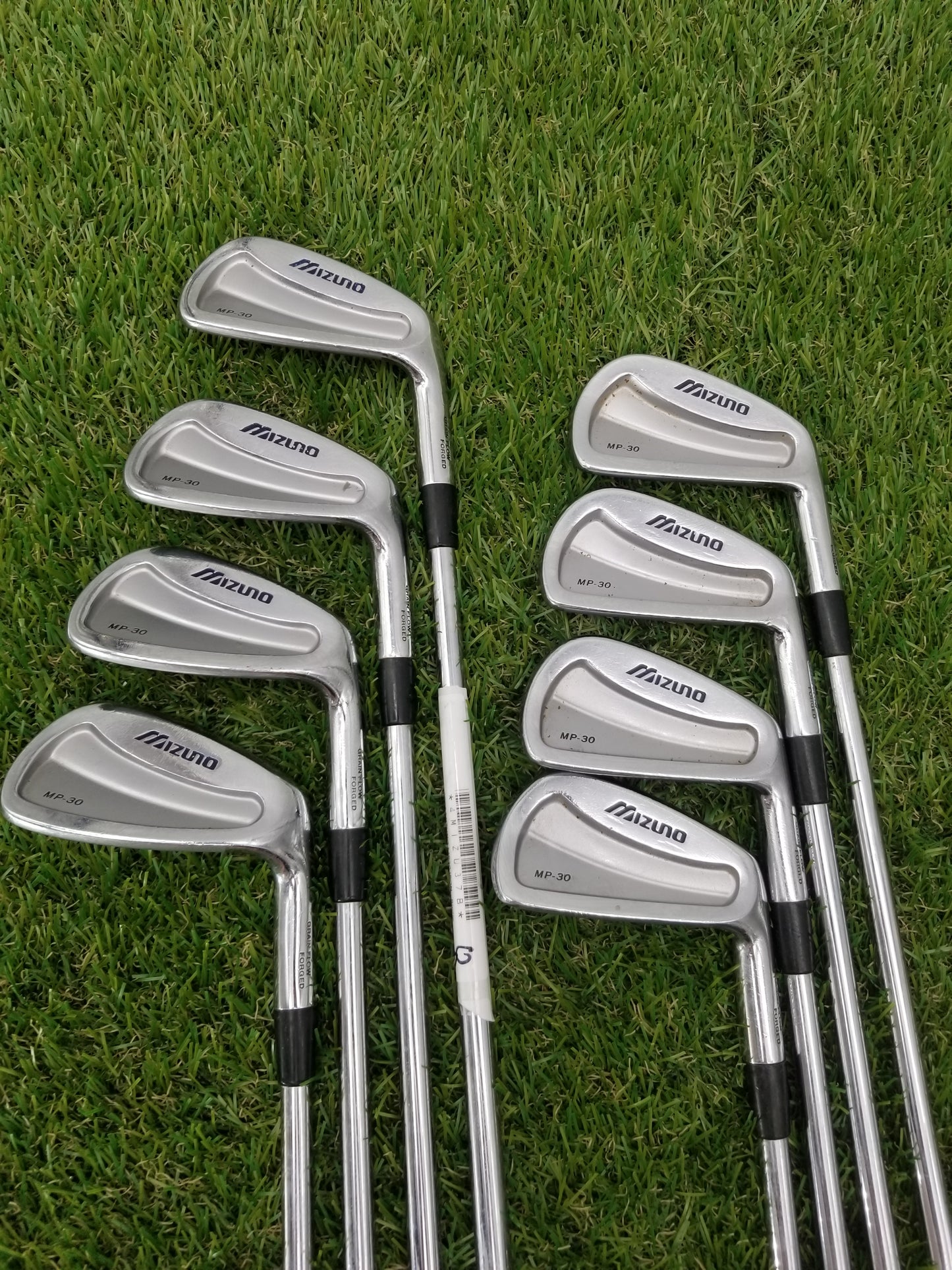 2002 MIZUNO MP30 IRON SET 3-PW XSTIFF FCM RIFLE PRECISION 7.0 FAIR