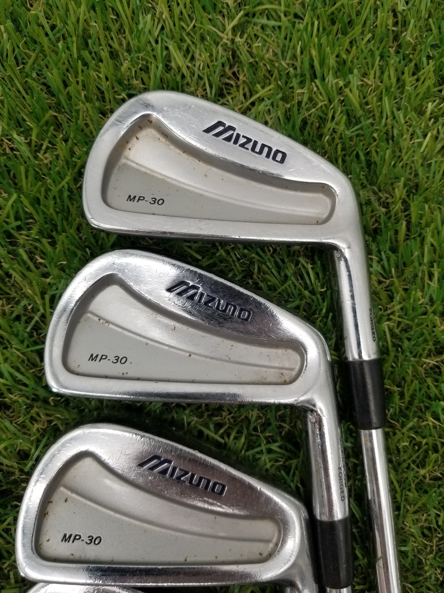 2002 MIZUNO MP30 IRON SET 3-PW XSTIFF FCM RIFLE PRECISION 7.0 FAIR